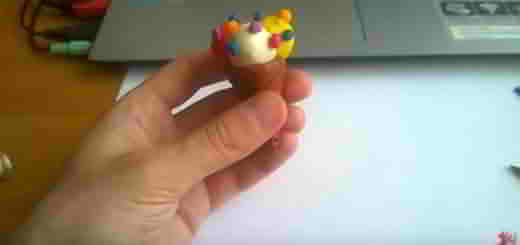 мороженое из пластилина на фото 10