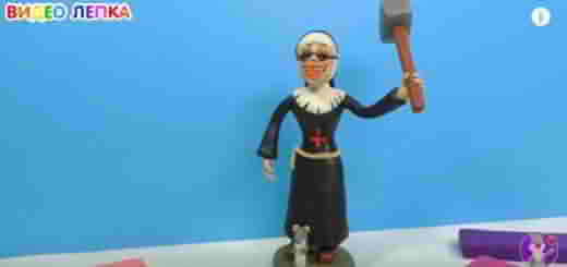 ЛЕПИМ МОНАХИНЮ из игры EVIL NUN И ЕЁ ПИТОМЦА 23