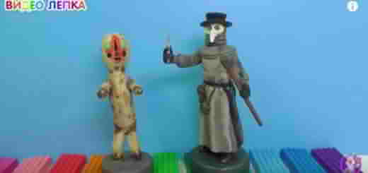 ЛЕПИМ SCP 049 ЧУМНОЙ ДОКТОР 12