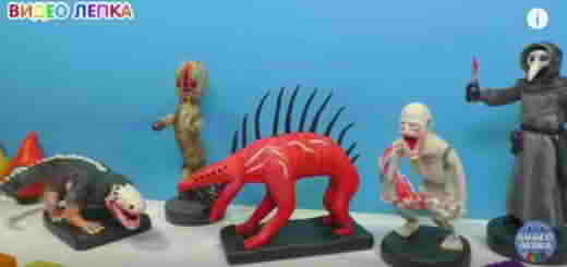 Лепим SCP-939 18